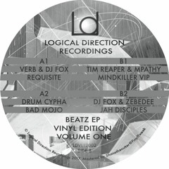 LDVL12002 B1) TIM REAPER & MPATHY - MINDKILLER VIP - BEATZ EP VINYL EDITION VOLUME ONE - LINK BELOW