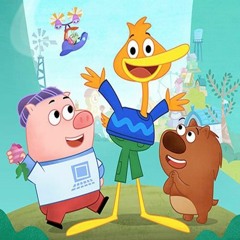 Disney Junior "P. King Duckling" opening theme