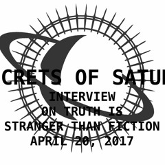 Interview on Truth Is Stranger Than Fiction - April 20, 2017