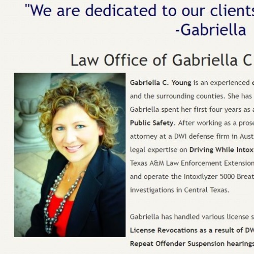 Stream Episode Gabriella Young Austin Criminal Lawyer Affordable Lawyer Austin By Vincent Dizzou Podcast Listen Online For Free On Soundcloud