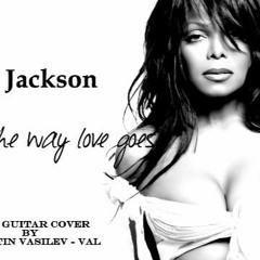 Janet Jackson - That's The Way Love Goes - Soul Guitar Cover by Val