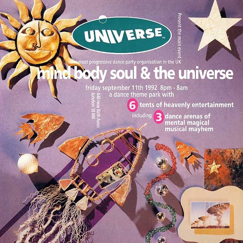 Mickey Finn Universe Mind Body and Soul 11-09-1992 Bath