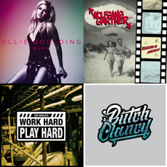 Ellie Goulding x Wiz Khalifa - Burn/Work Hard, Play Hard/Shrunken Heads Retwerk (G Crow Mashup)