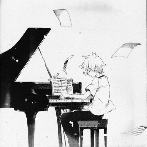 prompthunt: a beautiful girl playing the piano, anime key visual