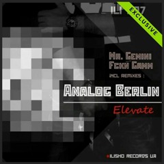 Analog berlin - Elevate incl. FCKN GAMM & Mr. Gemini Remixes(Previews)