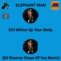 Elephant Man - Girl Whine Up Your Body (Ed Sheeran Shape Of You Remix) (Dancehall, Pop Single 2017)