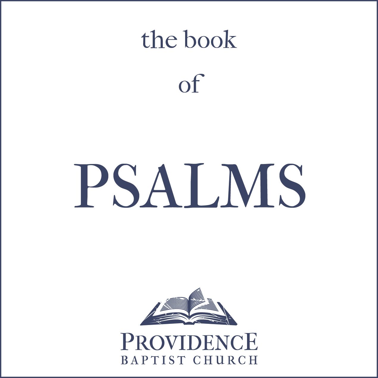 Psalm 139, Our Wise God episode artwork