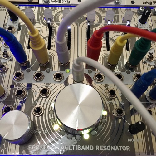 4ms SMR Sectral Morphing Resonator demo - drum break (with dry signal mix)