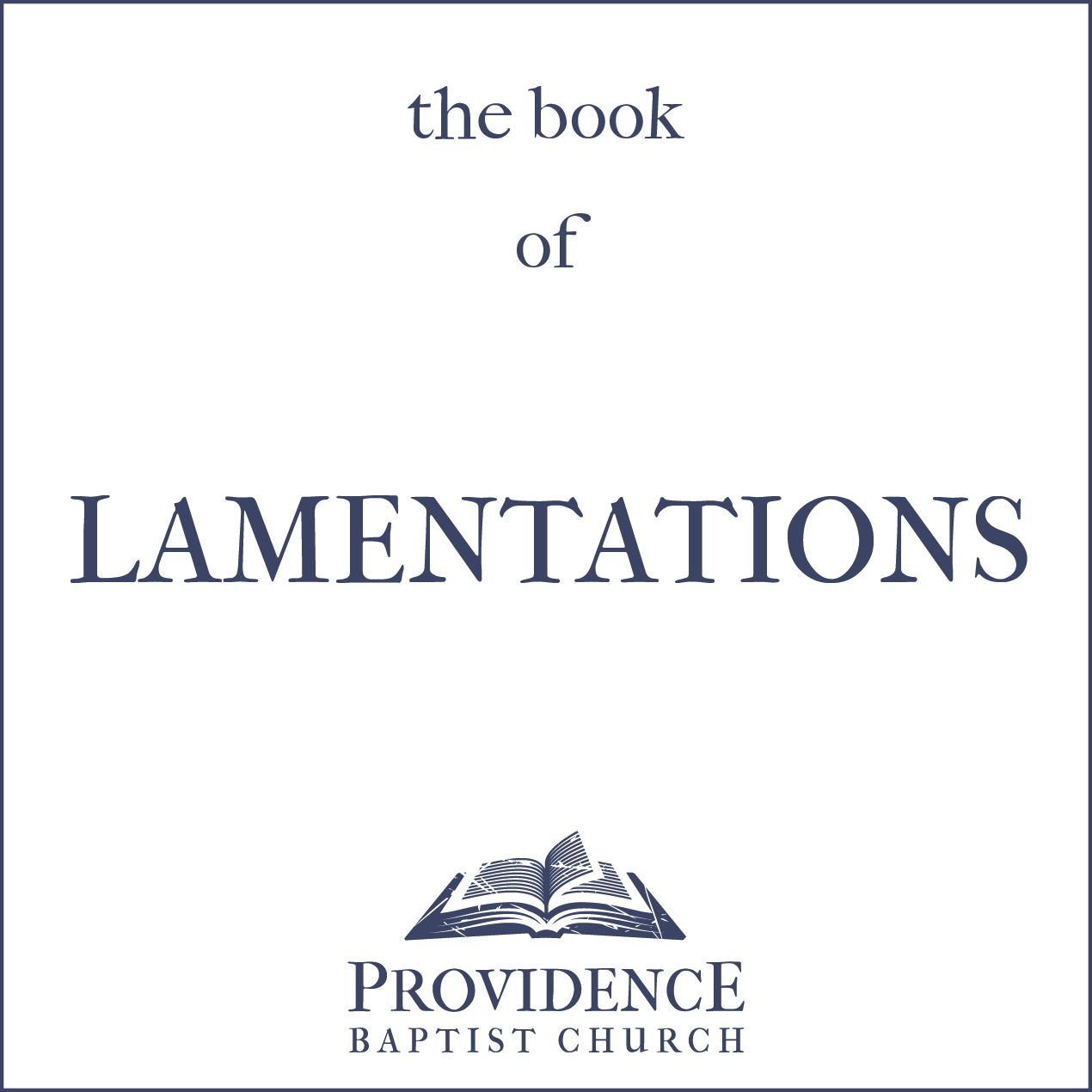 Lamentations 3:19-42 & 55-60, The Faithfulness of God episode artwork