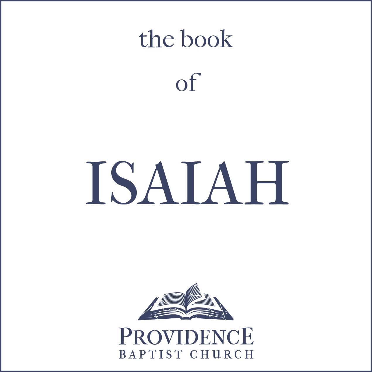 Isaiah 40, Behold Your God! episode artwork