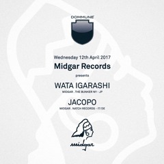 Jacopo @ Dommune, Tokyo . Midgar Showcase w/ Wata Igarashi 12.04.2017