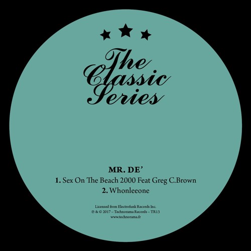 Mr.De' - Sex On The Beach 2000 / Whonleeone [TR13] snippets