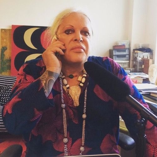 Genesis Breyer P-Orridge (Throbbing Gristle, Psychic TV) with Laura Jane Grace (Against Me!)