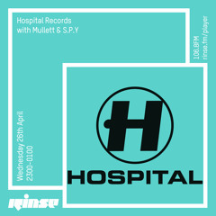 Rinse FM Podcast - Hospital Records w/ Mullett & S.P.Y - 26th April 2017