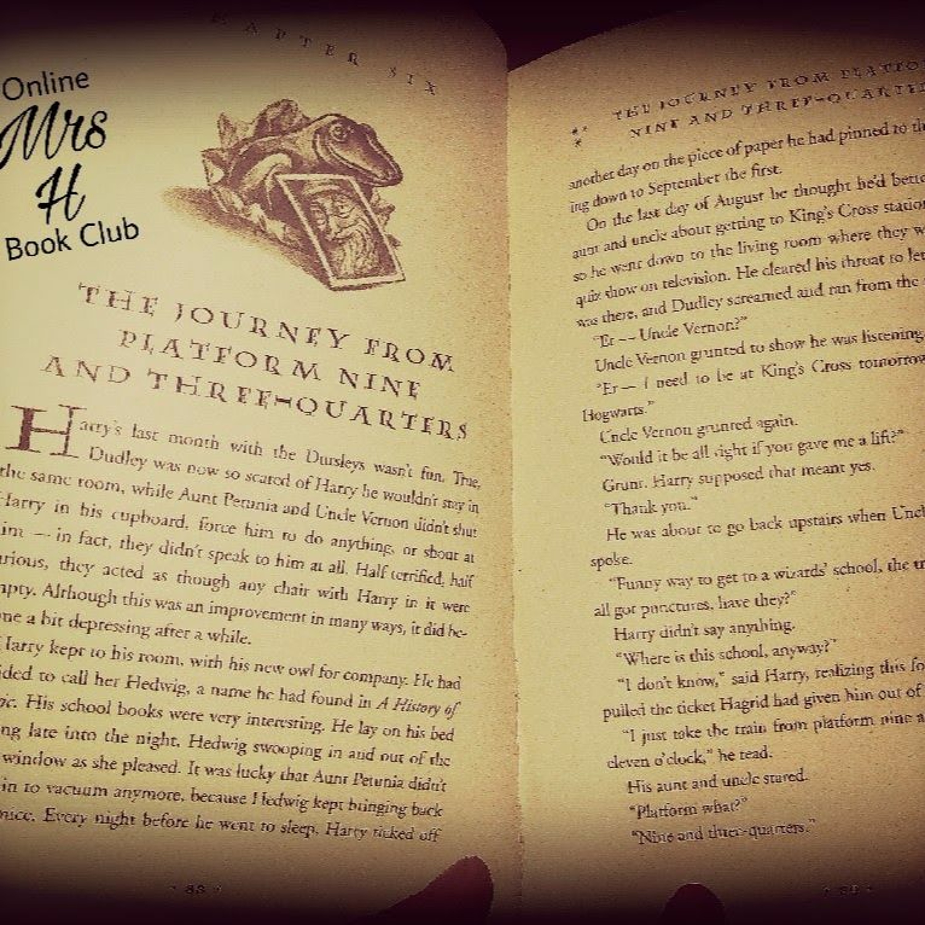 Online Book Club - Episode 002 - Harry Potter and The Sorcerer's Stone (Part 2)