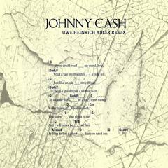 Johnny Cash - If You Could Read My Mind (Uwe Heinrich Adler Remix)