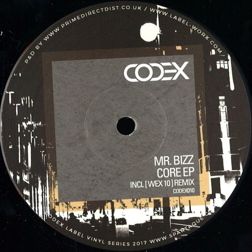 Codex010: B1 Mr. Bizz - Hide Me (Original Mix)VINYL