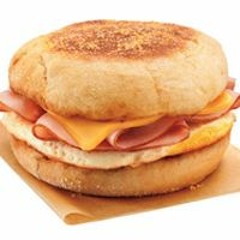 Ham egg and cheese