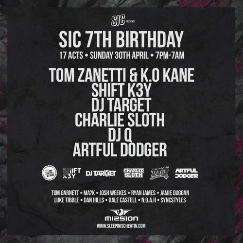 TOM GARNETT - 7 YEARS OF SIC MIX