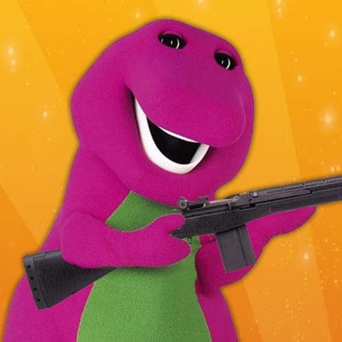 barney with a gun