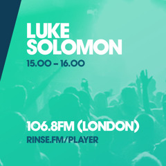 Rinse FM Podcast - Defected Takeover - Luke Solomon - 29th April 2017
