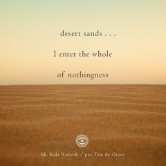 Desert Sands (Naviarhaiku173)