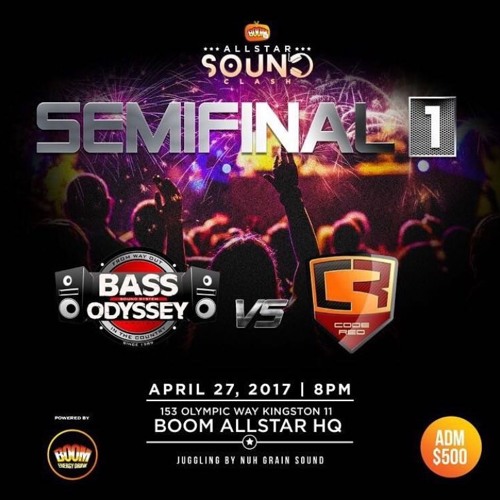 Code Red Sound Vs Bass Odyssey sound april 2017