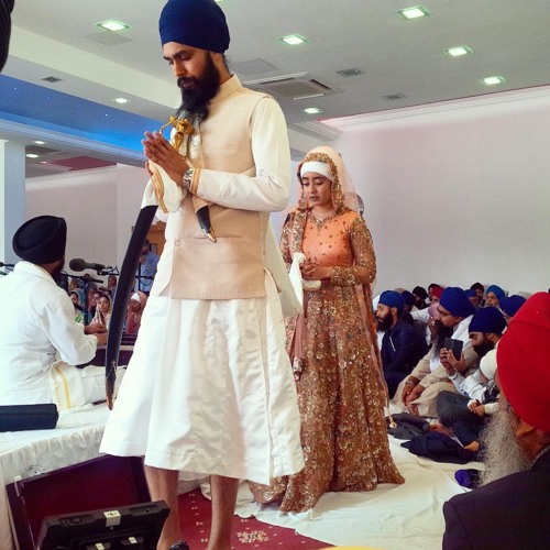 Bhai Jasbir Singh - Laavan Keertan - Anand Karaj of JS & JK April 2017