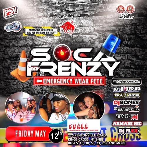#DJFLEX268 SOCA FRENZY EMERGENCY WEAR