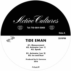 Tide Eman - Animate Objects EP (A.Cult.01)