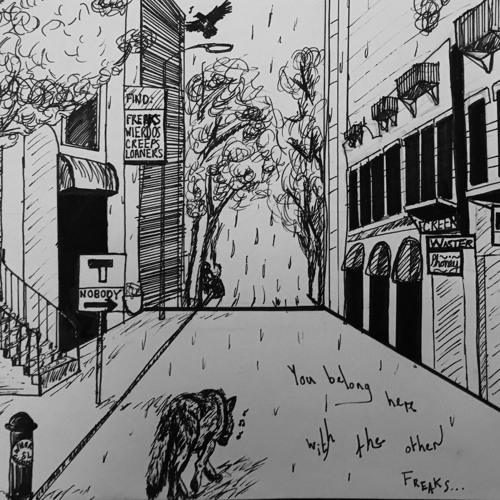 Gloomy Street BBC Intro Clipping