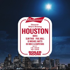 Mike Jones Boiler Room x Budweiser Houston Live Set