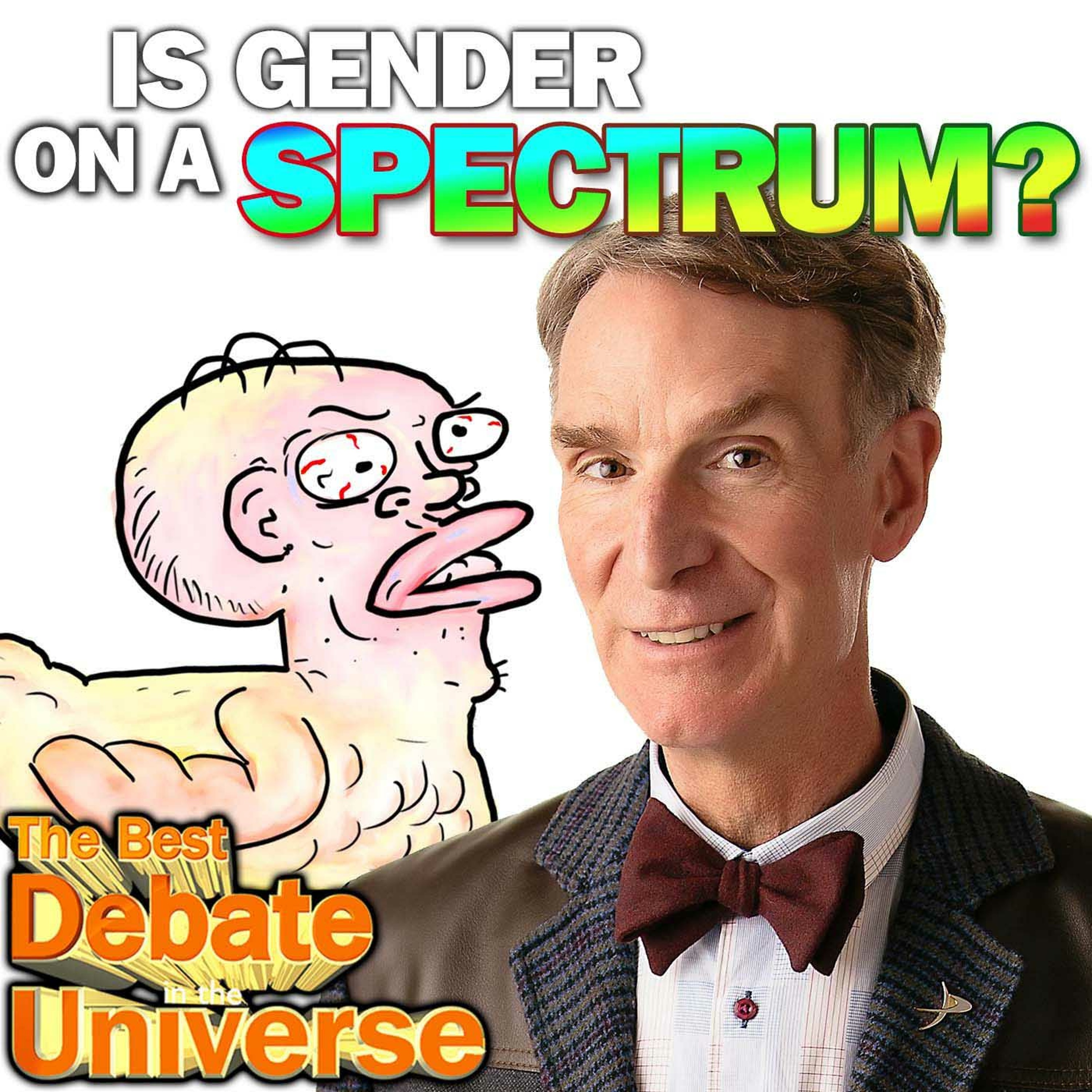 #48 - Is gender a spectrum? Mischa Pollack, Rucka, Mikey Bolts, Bill Nye Science Cuck, Cruise Ship episode artwork