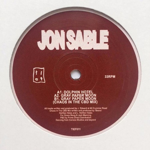 PREMIERE : Jon Sable - Gray Paper Moon (Chaos In The CBD Mix)
