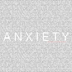 Anxiety ~