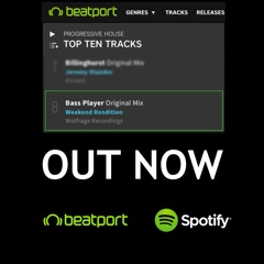 Bass Player ** aired on Sirius XM, Fedde Le Grand's Darklight Sessions #247 ** [OUT NOW] **