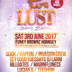 Pure Lust The Ultimate Ladies  Party June 3rd Promo Mix Mixed by Billgates