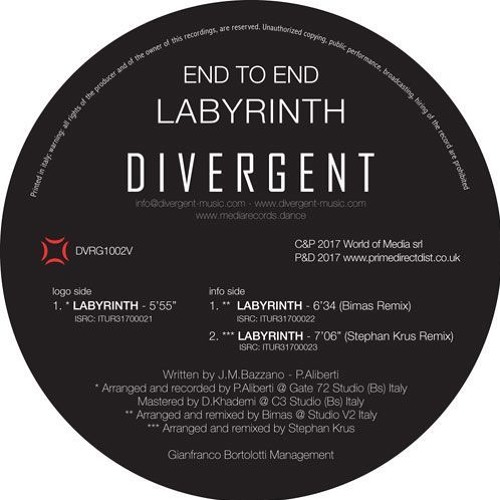 End To End - Labyrinth (DVRG/1002 - Snippets)