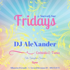 FRIDAYS Session Nuevo& Sur May 2017