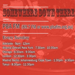 Somewhere Down There radio show #31 - 5//17