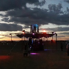 AfrikaBurn 2017 Watering Hole Friday Morning Sunrise Veridium