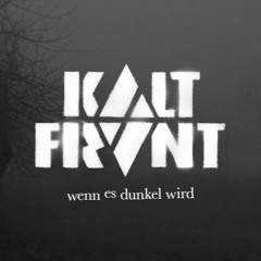 Kaltfront - wenn es dunkel wird