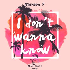 Maroon 5- I don't wanna know (Mikel Harris remix)