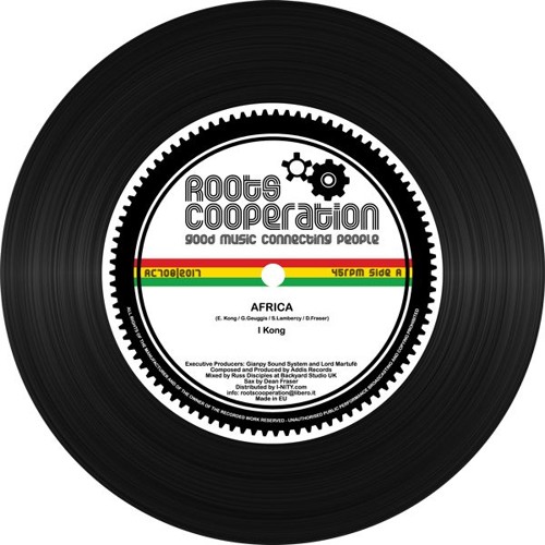 I Kong - Africa 7" Roots Cooperation OUT SOON!!!
