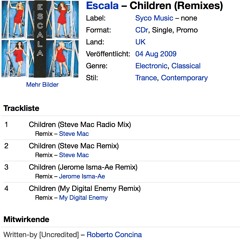 Escala - Children (Jerome Isma-Ae Remix, 2009)