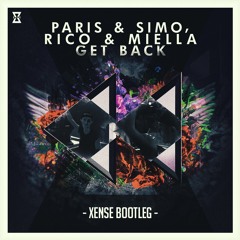 Paris & Simo, Rico & Miella - Get Back (Xense Bootleg)