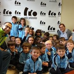 Visita de los alumnos a Radio Peñaranda