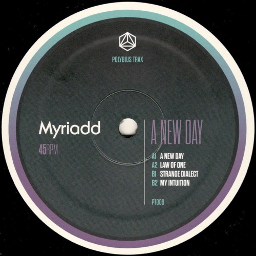 Myriadd - A New Day EP (PT008)