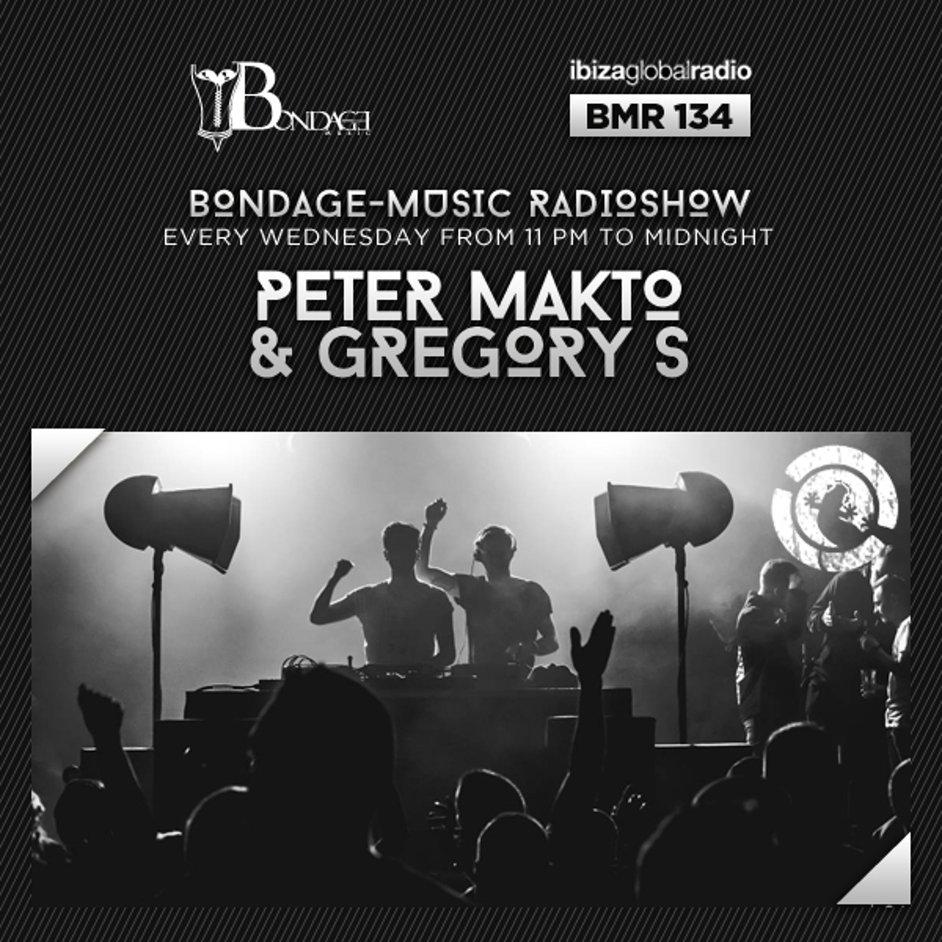 BMR 134 mixed by Peter Makto & Gregory S - 10.05.2017 episode artwork