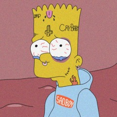 Sad Boi Bart | Sticker